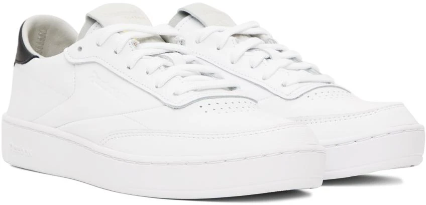 商品Reebok|White Club C Clean Sneakers,价格¥558,第4张图片详细描述