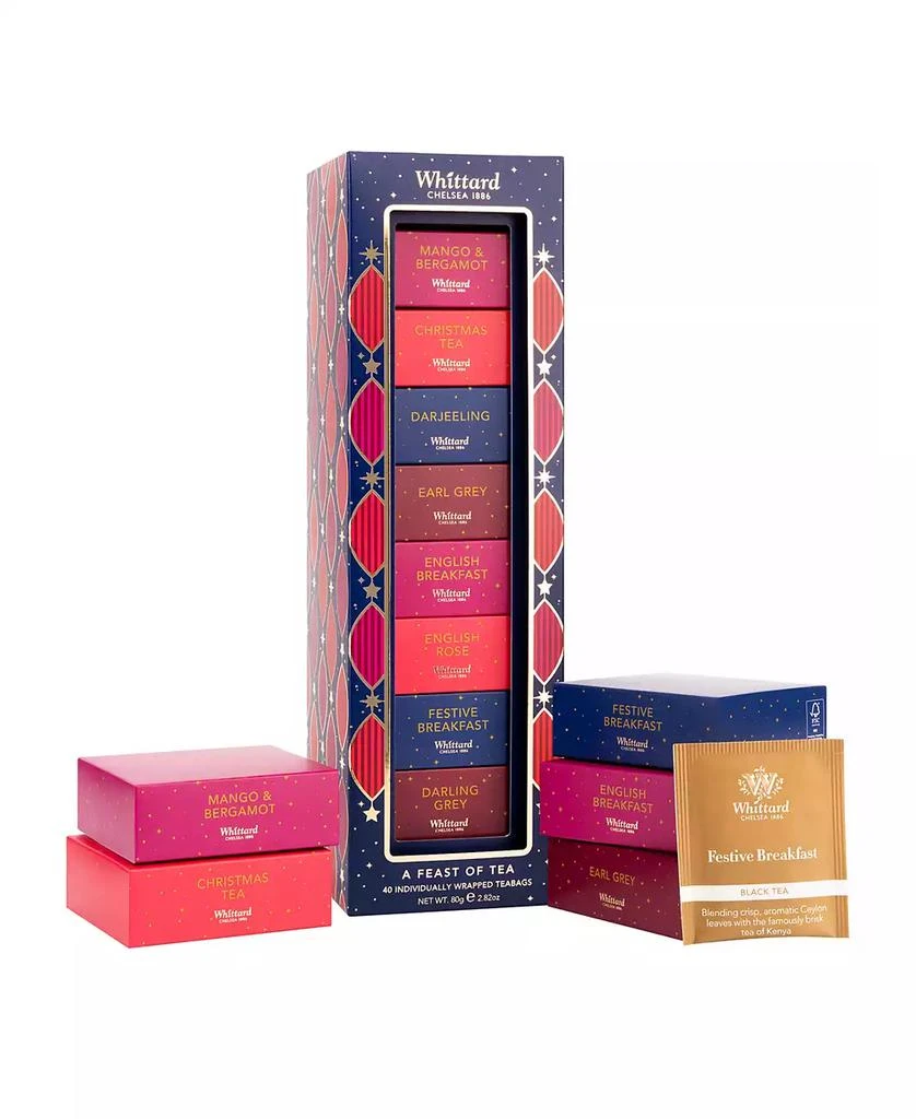 商品Whittard of Chelsea|Holiday Feast of Tea Gift Set, 8 Piece,价格¥199,第2张图片详细描述