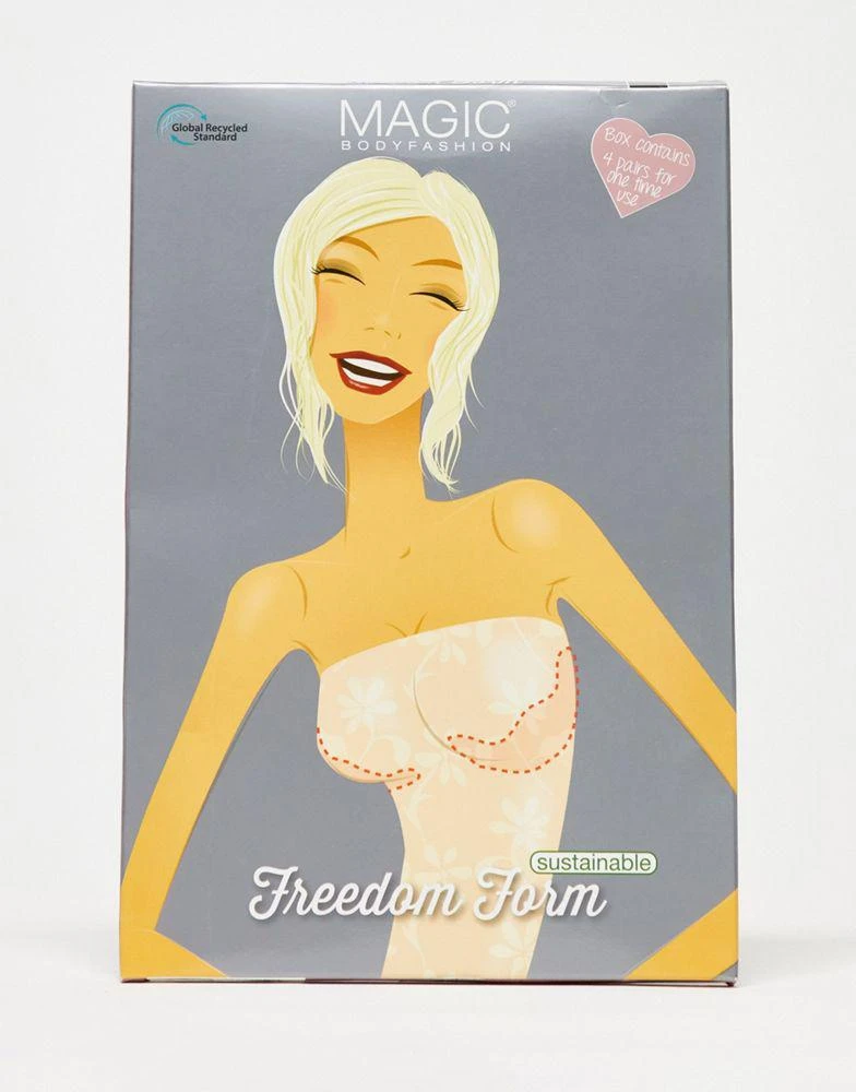 商品Magic|Magic Bodyfashion freedom form waterproof supportive and lifting breast tape 4 pack in brown,价格¥192,第3张图片详细描述