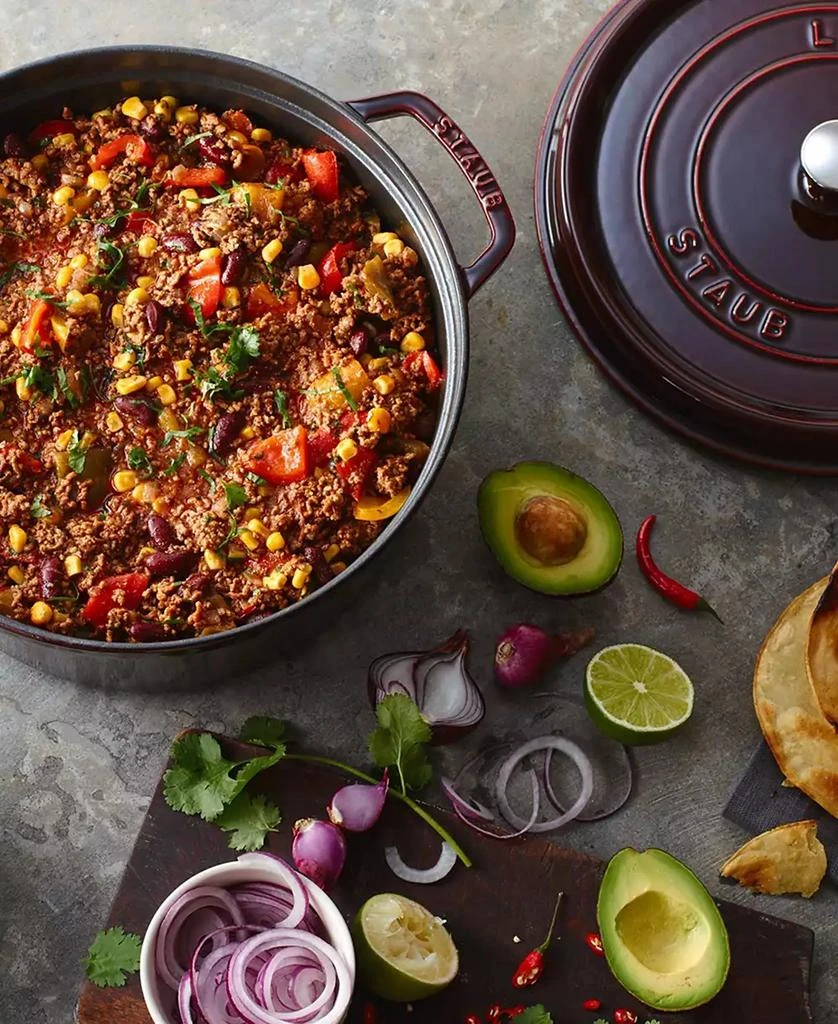 商品ZWILLING|Staub Cast Iron 7 Qt Round Dutch Oven,价格¥2221,第4张图片详细描述