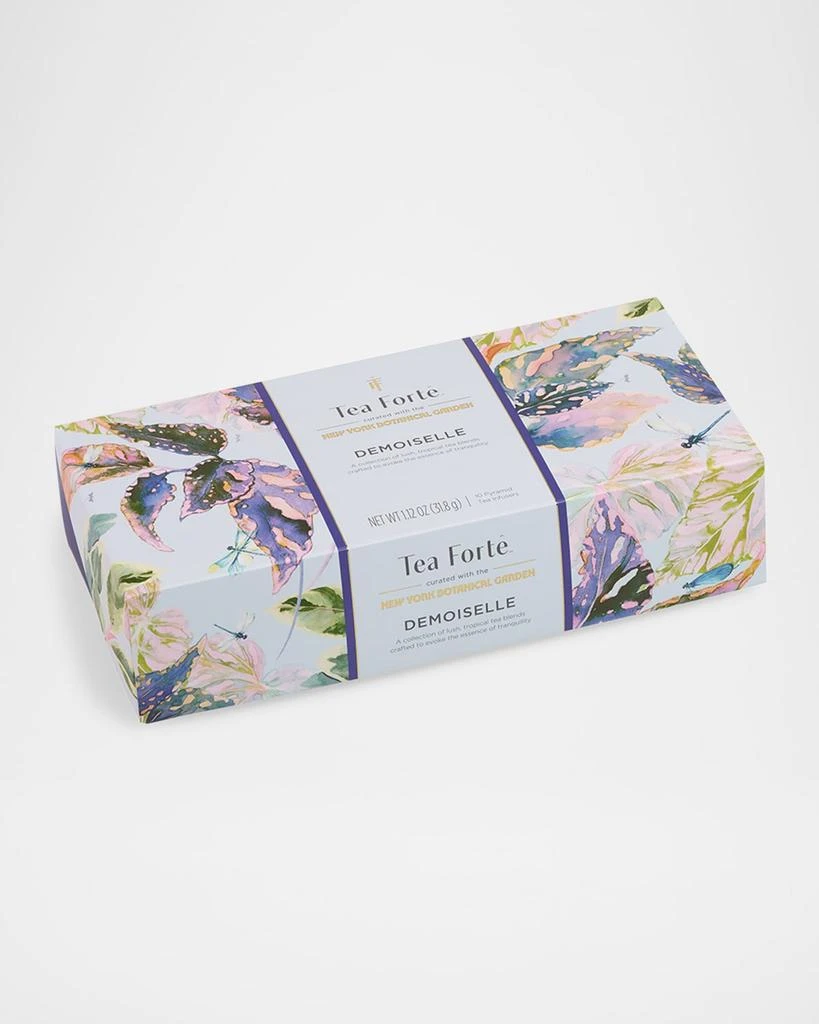 商品Tea Forte|x The New York Botanical Garden Demoiselle Petite Presentation Box, 10 Count,价格¥214,第2张图片详细描述