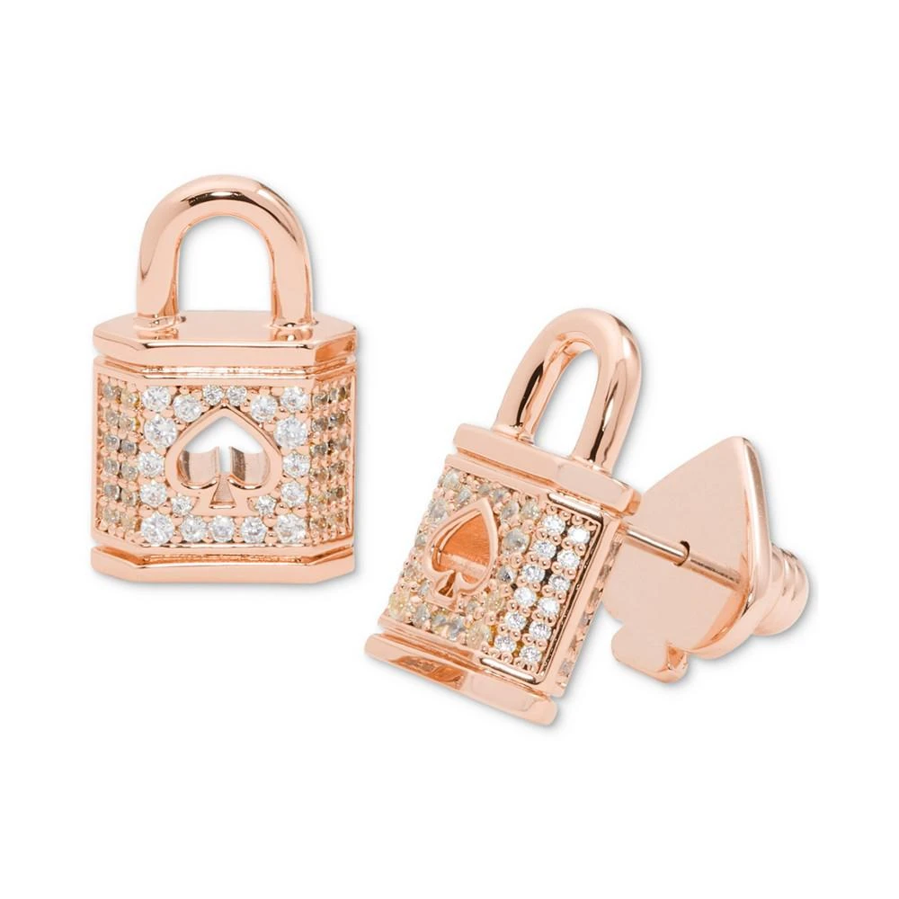 商品Kate Spade|Pavé Padlock Stud Earrings,价格¥340,第1张图片