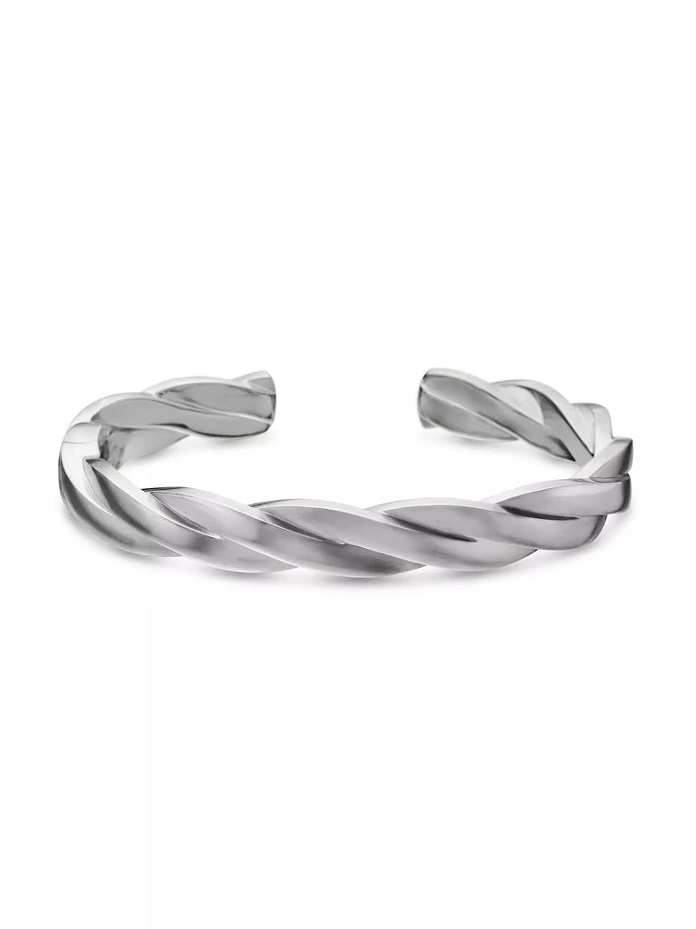 商品David Yurman|DY Helios™ Cuff Bracelet in Sterling Silver, 9MM,价格¥5620,第3张图片详细描述