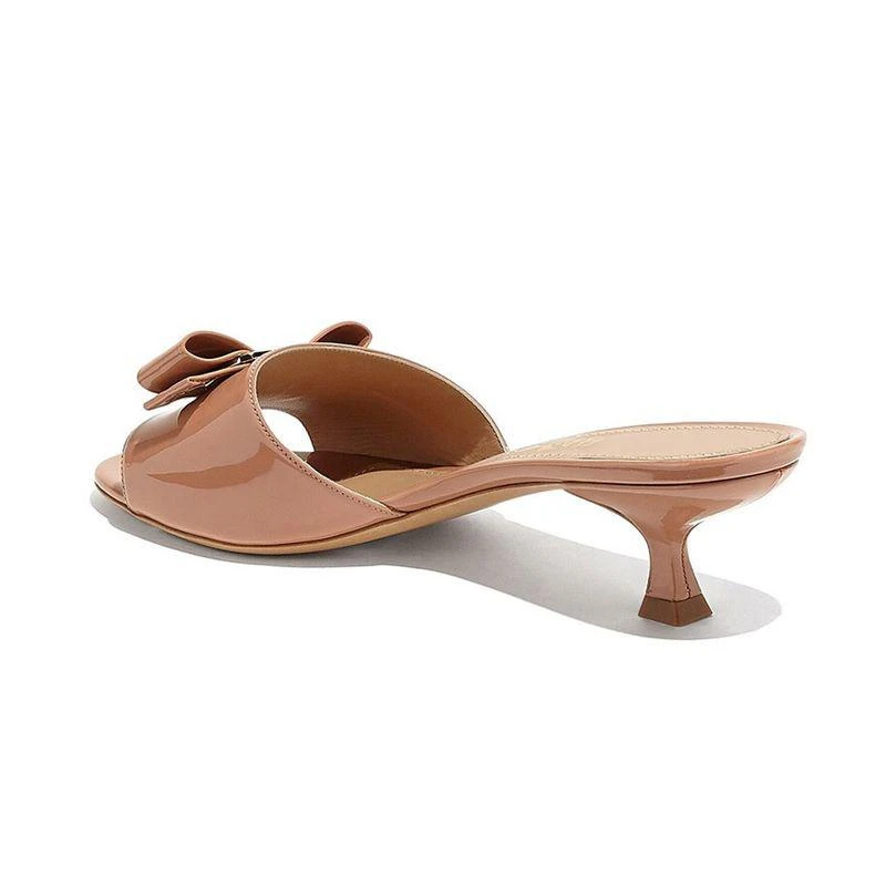 商品Salvatore Ferragamo|香港直邮ferragamo菲拉格慕女士粉色皮革凉鞋705532经典款式,价格¥4808,第5张图片详细描述