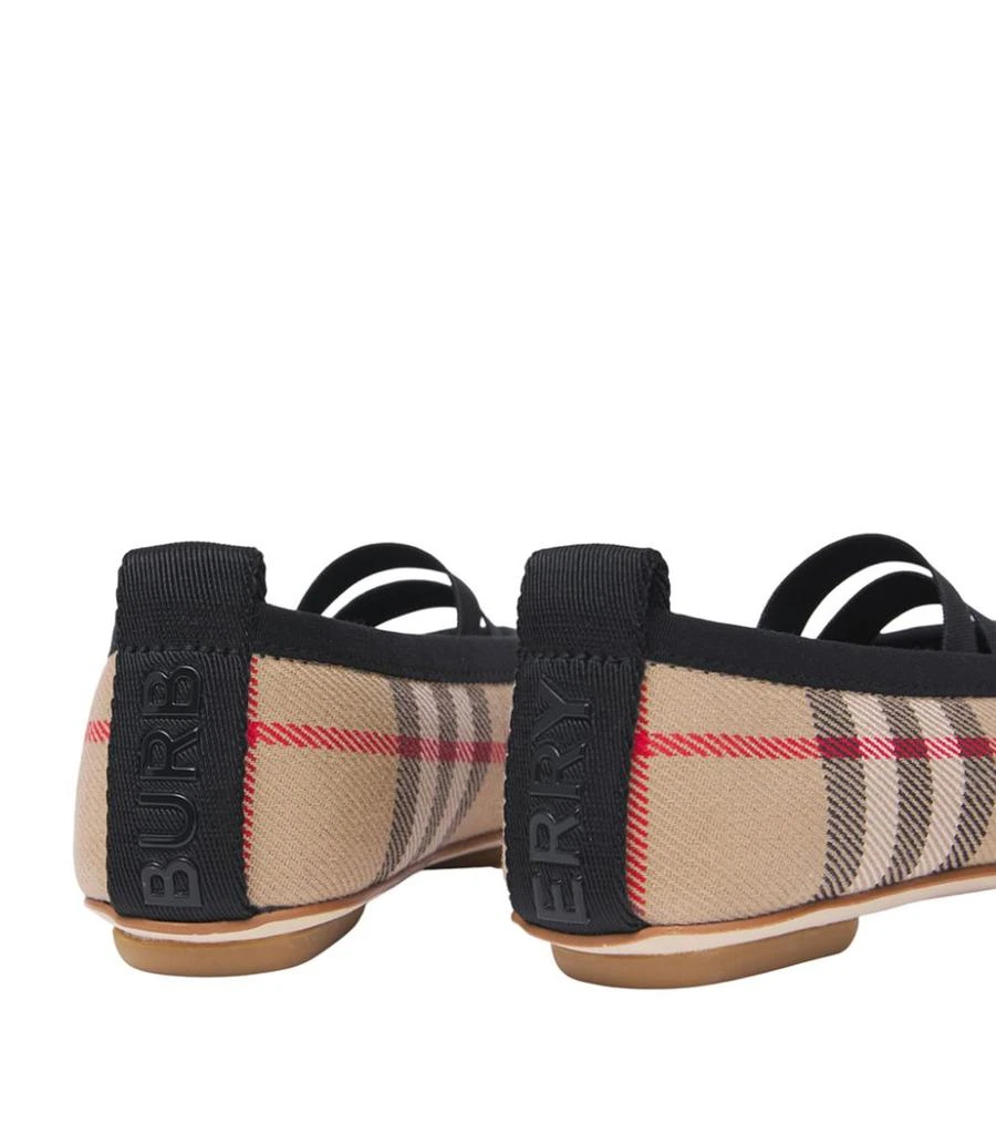 商品Burberry|Vintage Check Mini Grace Flats,价格¥2284,第5张图片详细描述