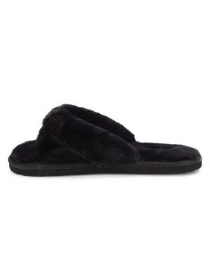 商品Puma|Faux Fur Flip Flops,价格¥119,第4张图片详细描述