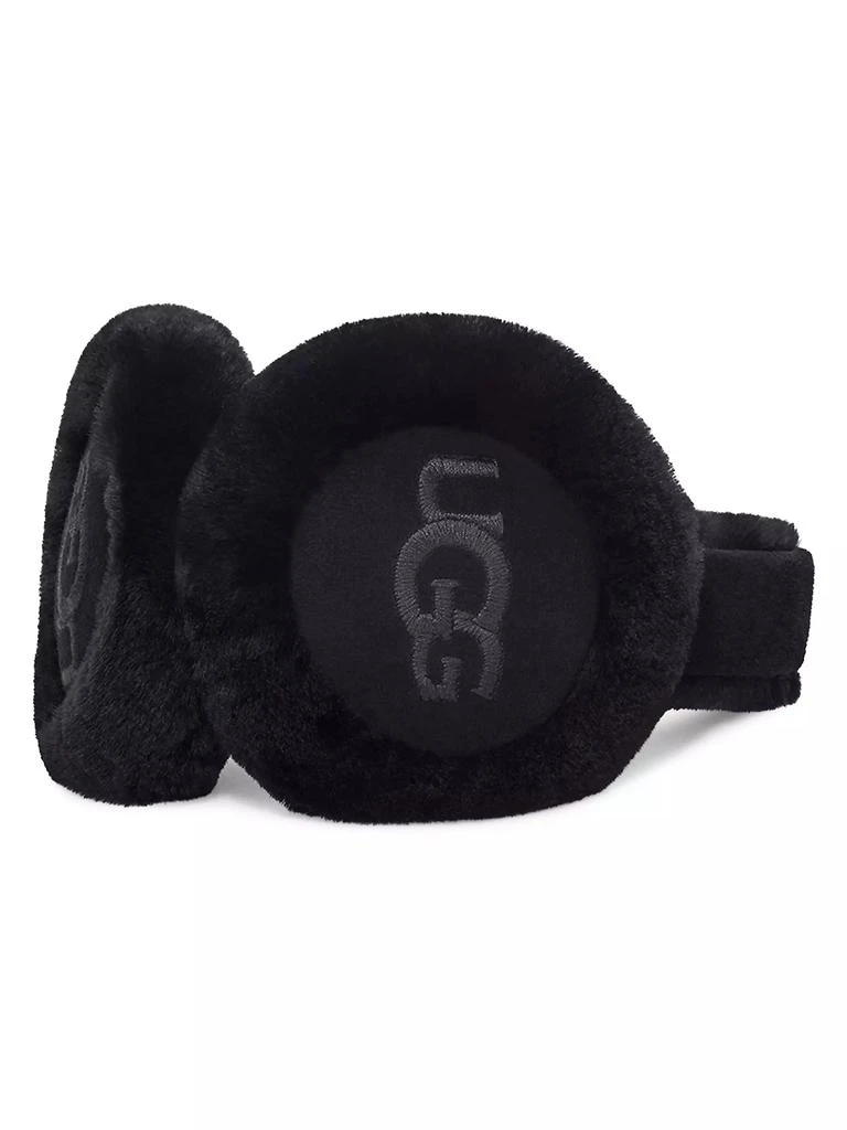 商品UGG|Sheepskin Embroidered Logo Earmuffs,价格¥618,第2张图片详细描述