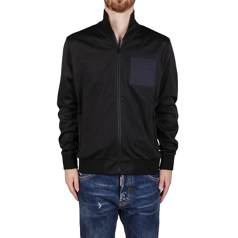 GIVENCHY 纪梵希 男士黑色卫衣/帽衫 BMJ07W300B-001 商品