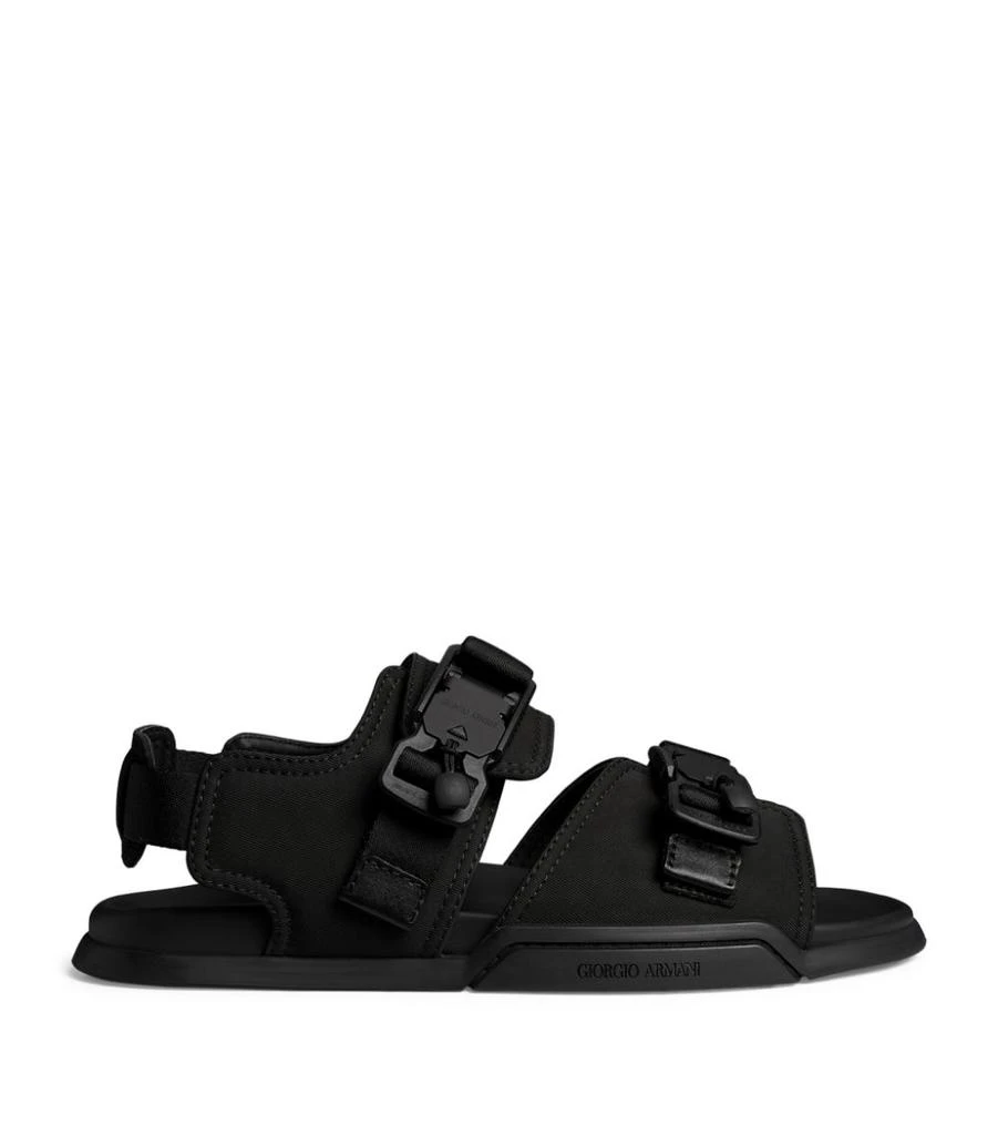 商品Giorgio Armani|Embossed-Logo Sandals,价格¥6774,第1张图片