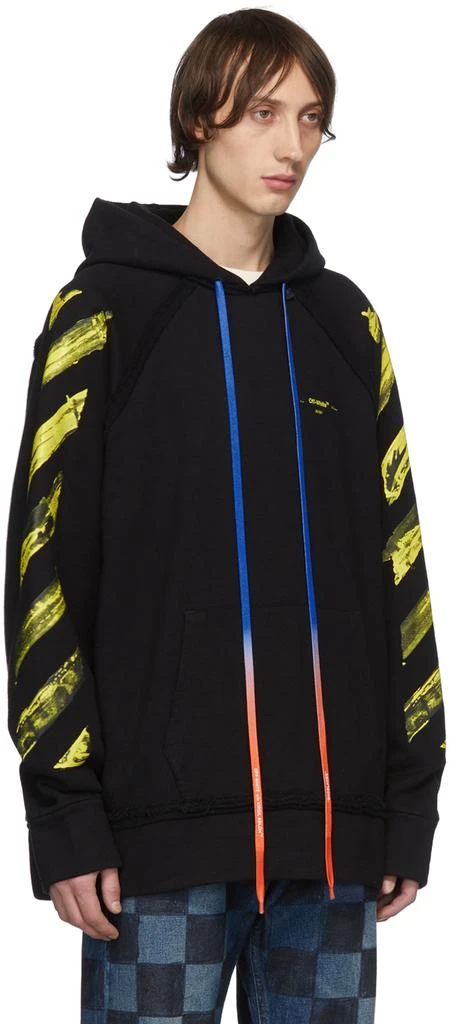 商品Off-White|SSENSE Exclusive Black Arrows Incomplete Hoodie 连帽外套,价格¥1812,第2张图片详细描述