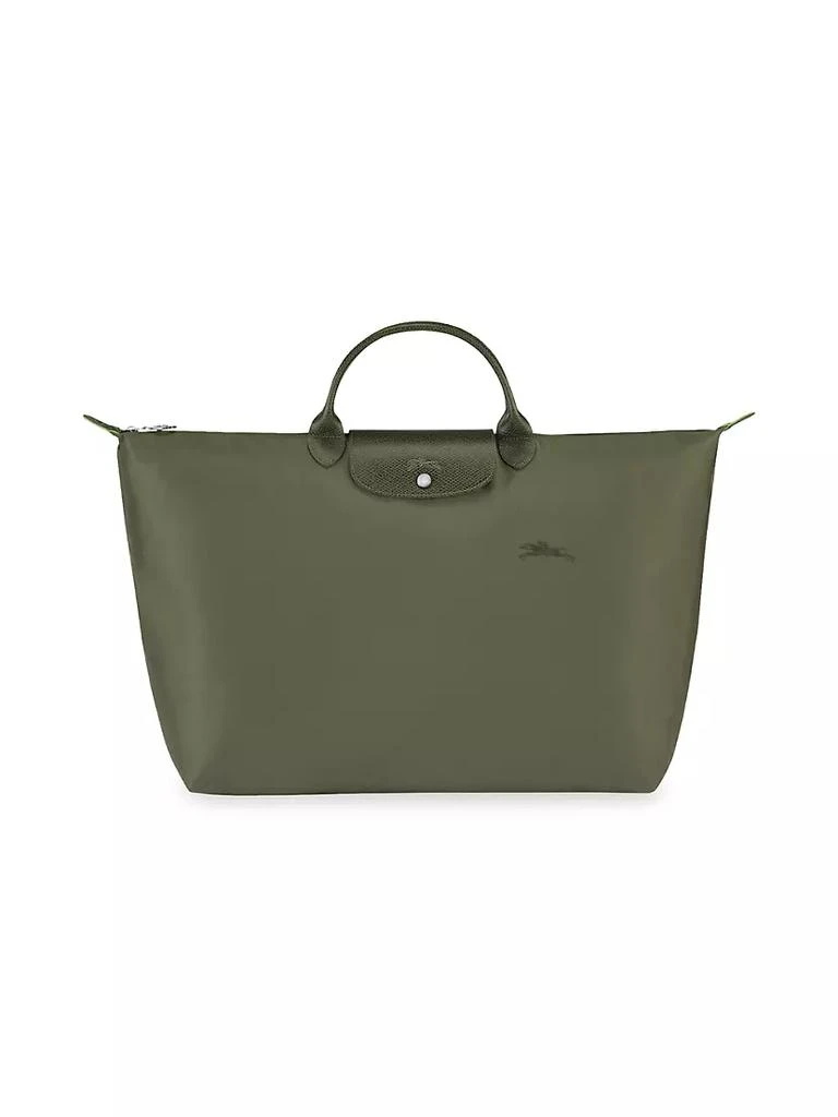 商品Longchamp|Large Le Pliage Green Travel Bag,价格¥1175,第1张图片