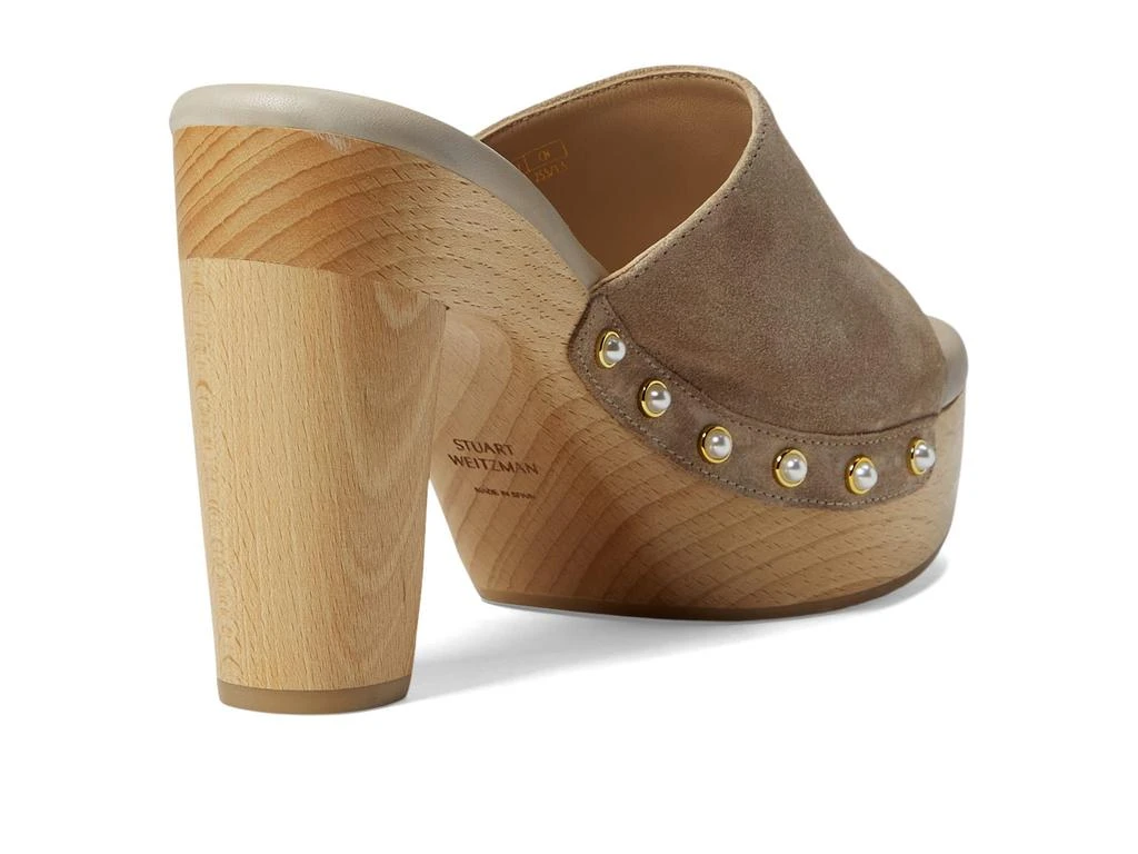 商品Stuart Weitzman|Pearl Clog 85 Sandal,价格¥2336,第5张图片详细描述