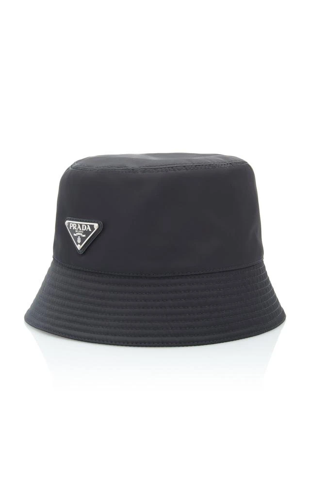 商品Prada|Prada - Logo-Embellished Shell Bucket Hat - Black - XL - Moda Operandi,价格¥5238,第1张图片