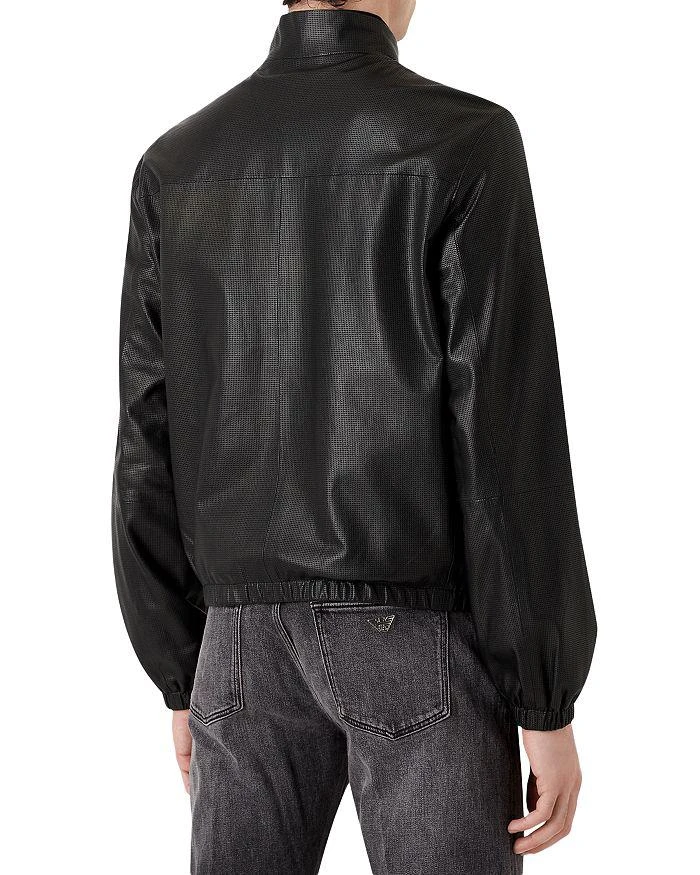 商品Armani|Leather Perforated Jacket,价格¥5335,第2张图片详细描述