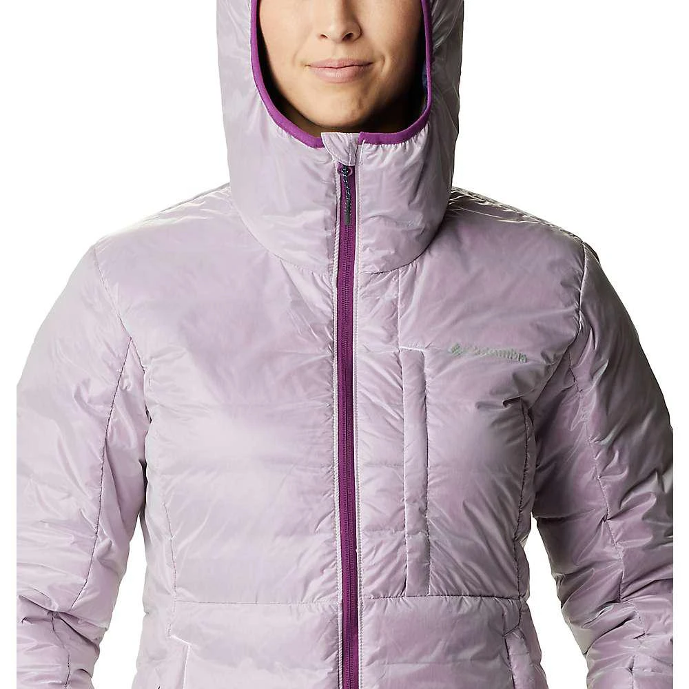 商品Columbia|Women's Infinity Summit Double Wall Down Hooded Jacket,价格¥954,第5张图片详细描述