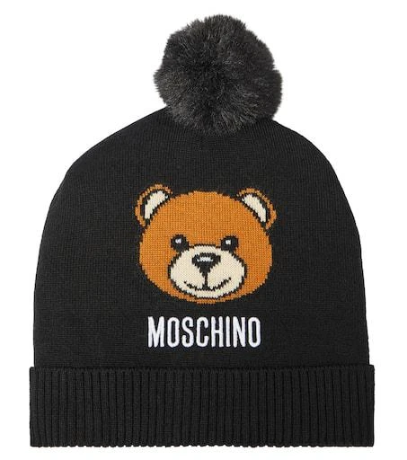商品Moschino|泰迪熊羊毛混纺便帽,价格¥764,第1张图片