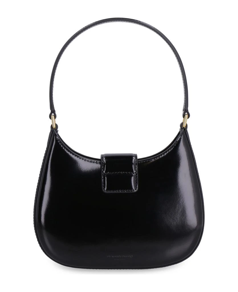 商品Alexander Wang|Small Leather Hobo Bag With Embossed W Logo,价格¥5875,第3张图片详细描述