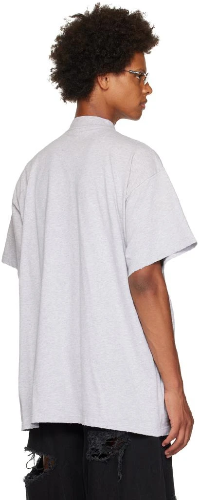 商品Balenciaga|Gray 'Be Kind' T-Shirt,价格¥6780,�第3张图片详细描述