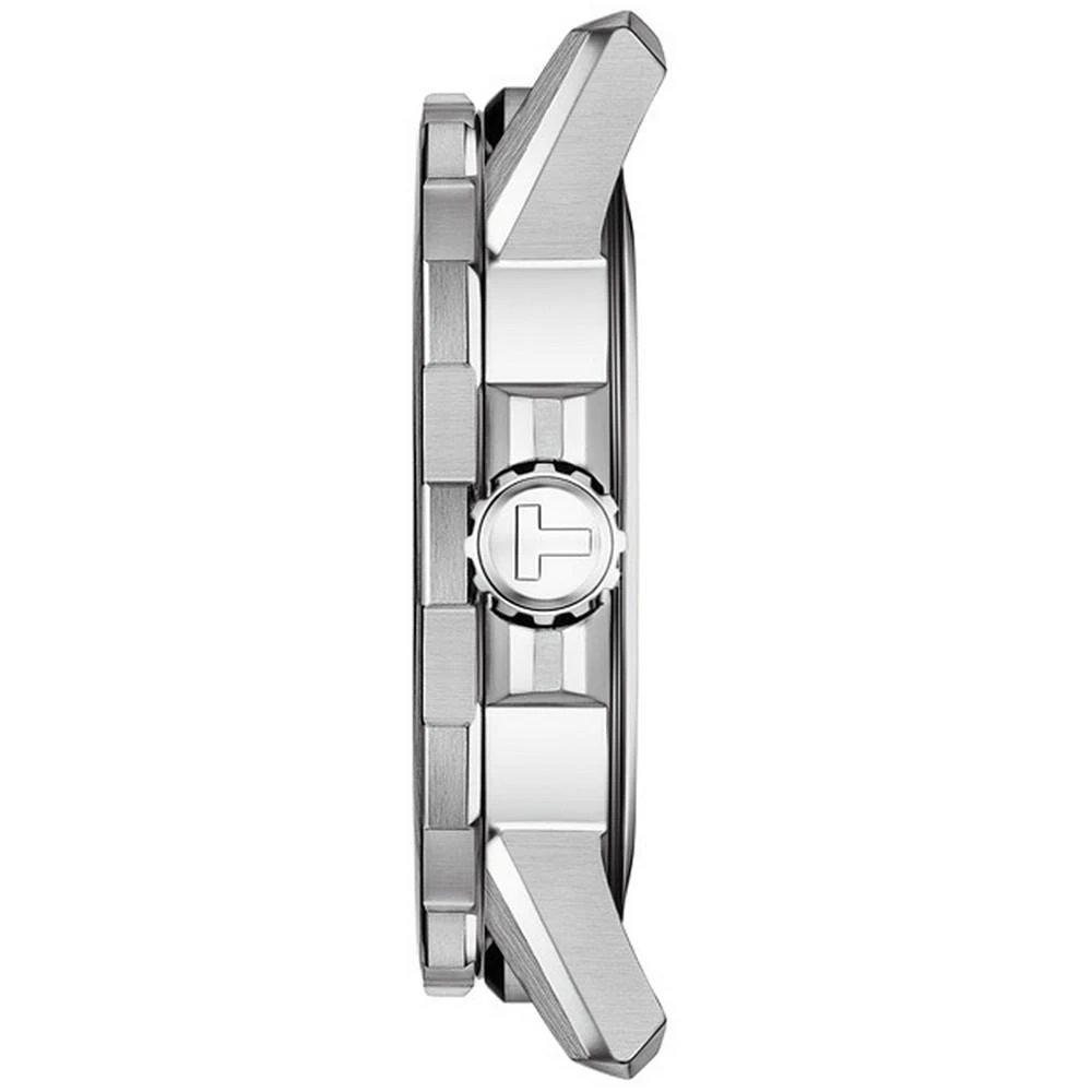 商品Tissot|Men's Swiss Supersport Stainless Steel Bracelet Watch 44mm,价格¥2971,第2张图片详细描述