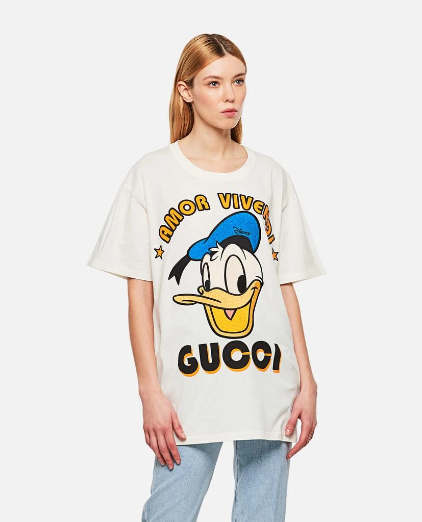 商品Gucci|Disney x Gucci Donald Duck T-shirt,价格¥5446,第1张图片