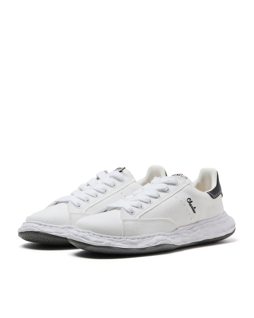 商品Maison MIHARA YASUHIRO|Charles OG sole canvas low-top sneakers,价格¥2097,第3张图片详细描述