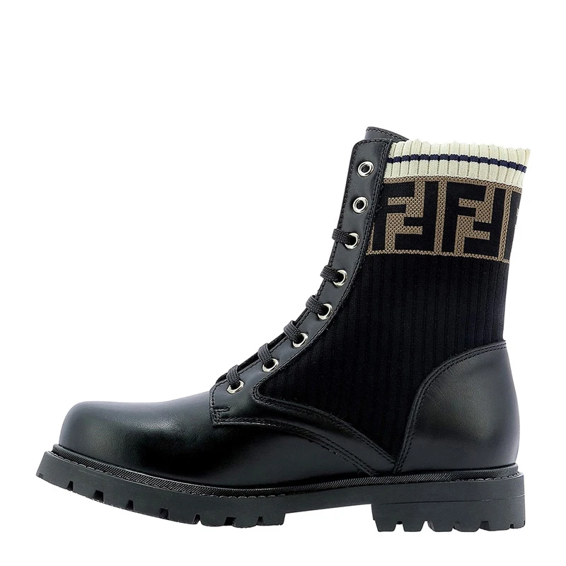 FENDI 黑色女童靴子 JMR329-A8CU-F17SD 商品