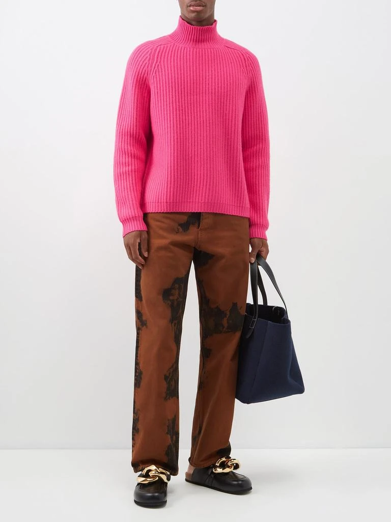 商品JW Anderson|Ribbed-knit merino roll-neck sweater,价格¥2865,第2张图片详细描述