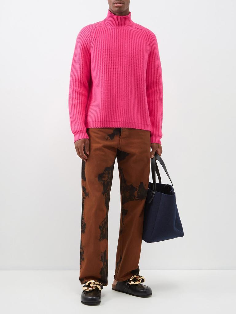 商品JW Anderson|Ribbed-knit merino roll-neck sweater,价格¥3910,第4张图片详细描述