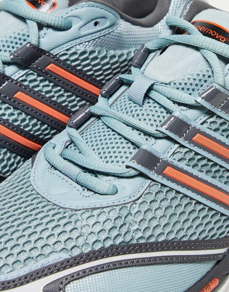 商品Adidas|adidas Originals Supernova Cushion trainers in grey and red,价格¥601,第4张图片详细描述