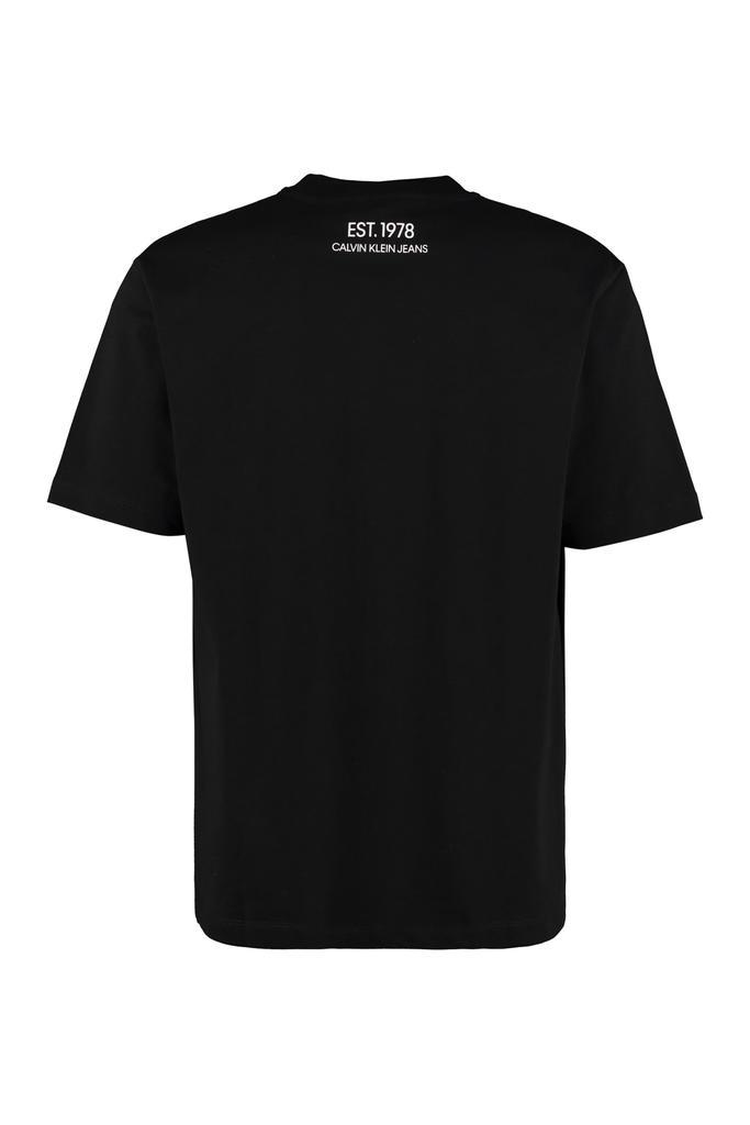 商品Calvin Klein|Calvin Klein Jeans Crew-neck Cotton T-shirt,价格¥610,第4张图片详细描述