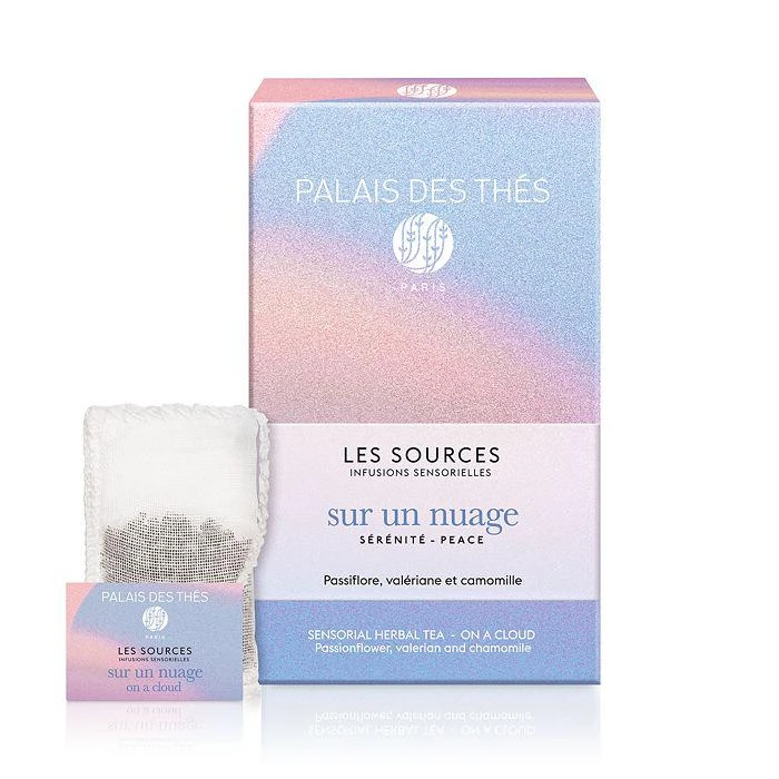 商品Palais des Thés|On A Cloud Herbal Tea Bags - Passionflower, Valerian & Chamomile,价格¥149,第1张图片