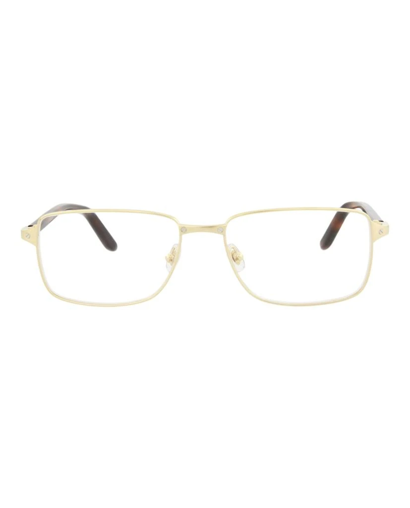 商品Cartier|Square-Frame Metal Optical Frames,价格¥2115,第1张图片