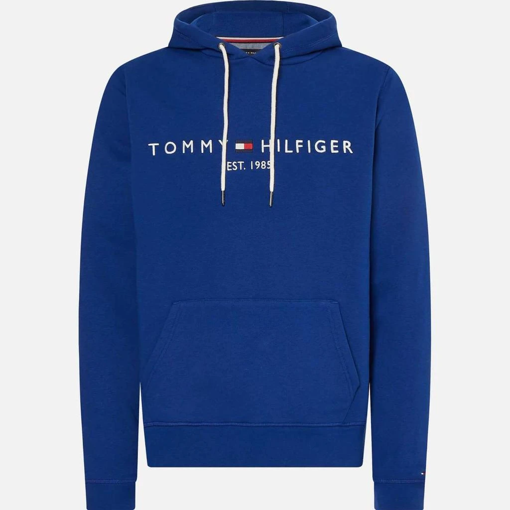 商品Tommy Hilfiger|Tommy Hilfiger Logo Cotton-Blend Flex Fleece Hoodie,价格¥656,第1张图片