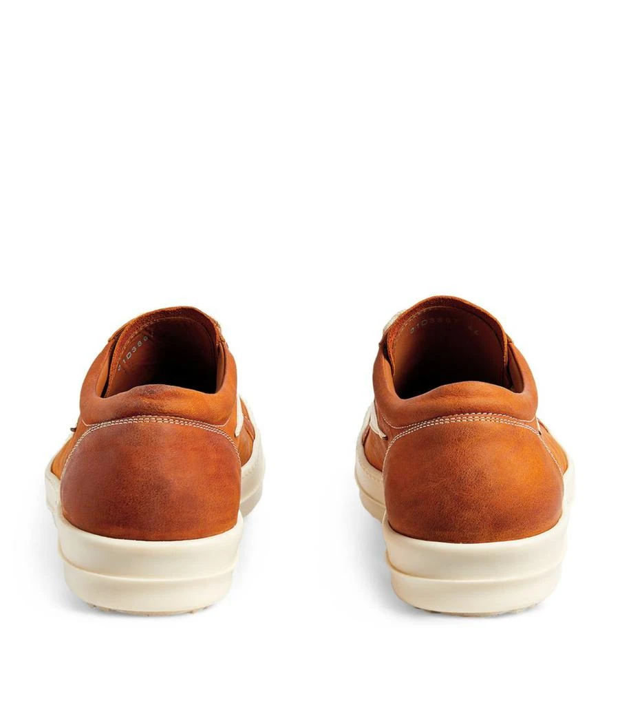 �商品Rick Owens|Leather Low-Top Sneakers,价格¥6676,第3张图片详细描述