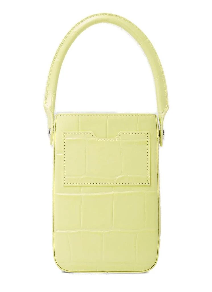 商品by FAR|By Far Mini Note Embossed Tote Bag,价格¥1517,第2张图片详细描述