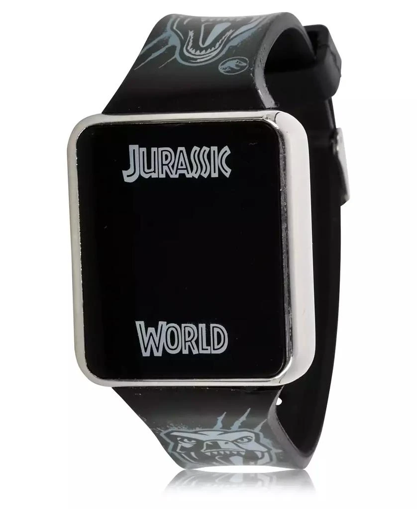 商品Accutime|Jurassic Park Kid's Touch LED Screen Black Silicone Strap Watch, 36mm x 33 mm,价格¥127,第2张图片详细描述