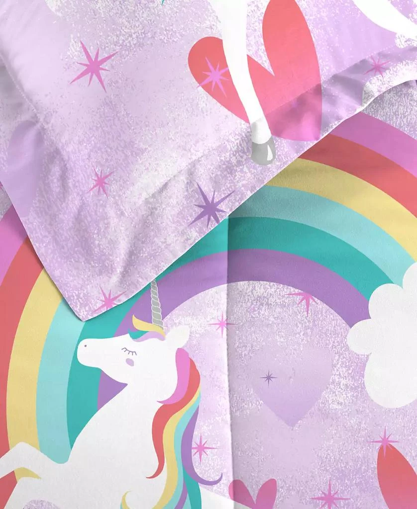 商品Macy's|Unicorn Rainbow 7-Pc. Comforter Set,价格¥417,第5张图片详细描述