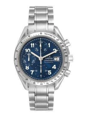 商品[二手商品] Omega|Speedmaster Date 39 Blue Dial Chronograph Mens Watch 3513.82.00,价格¥20623,第3张图片详细描述