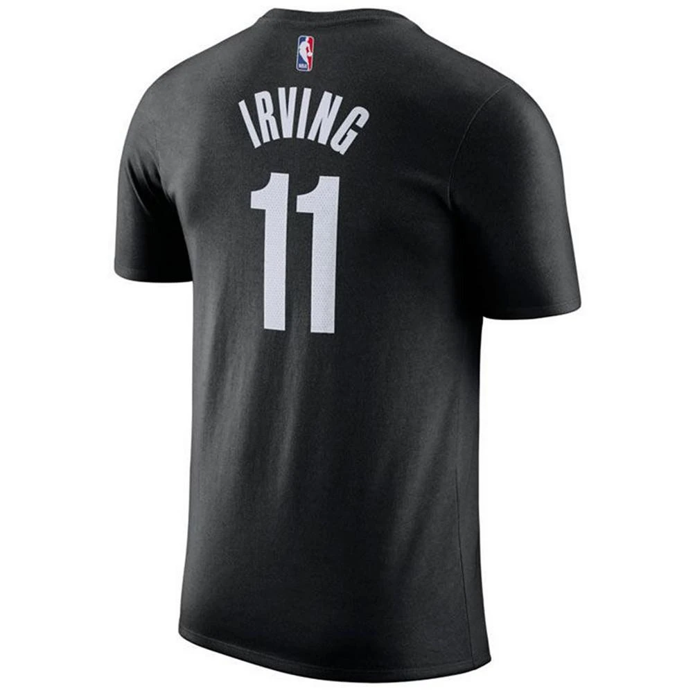 商品NIKE|Men's Kyrie Irving Brooklyn Nets Icon Player T-Shirt NBA T恤,价格¥263,第2张图片详细描述