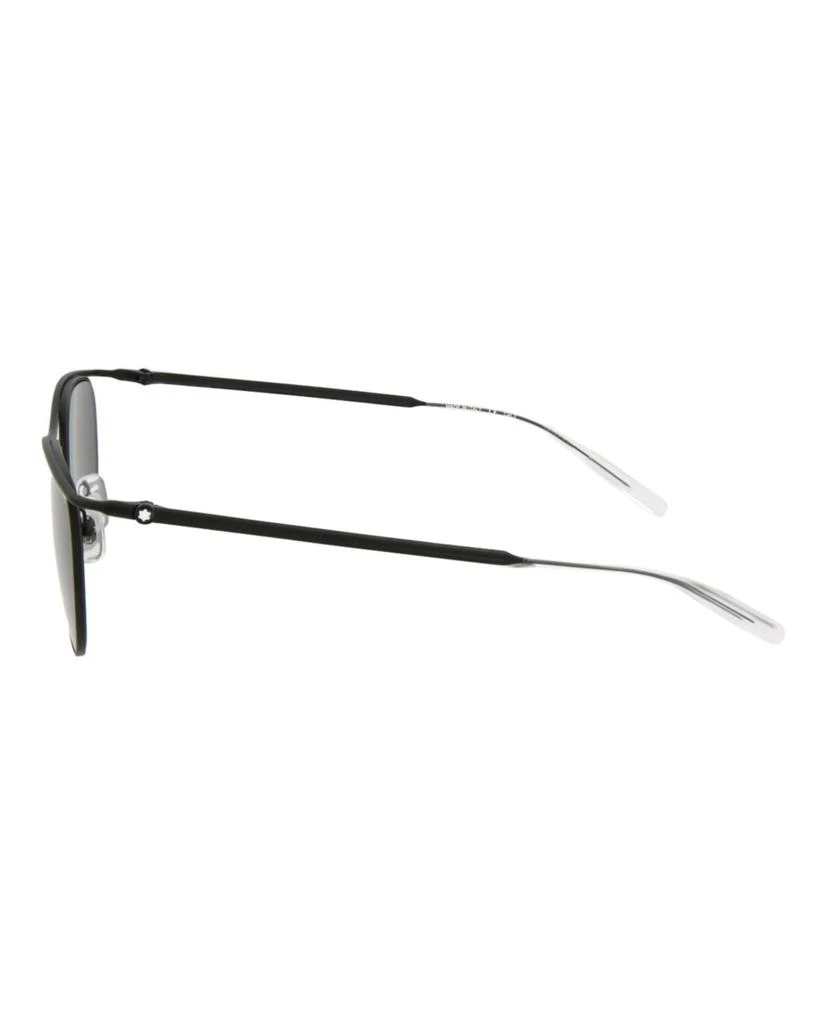 商品MontBlanc|Round-Frame Metal Sunglasses,价格¥1467,第3张图片详细描述