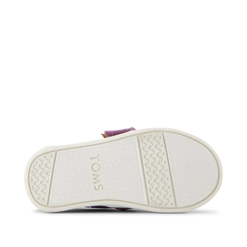 商品TOMS Shoes|Alpargata Purple Iridescent Toddler Shoe,价格¥180,第4张图片详细描述