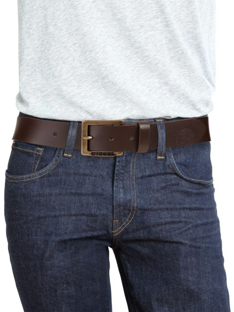 商品Diesel|Logo Leather Belt,价格¥160,第3张图片详细描述