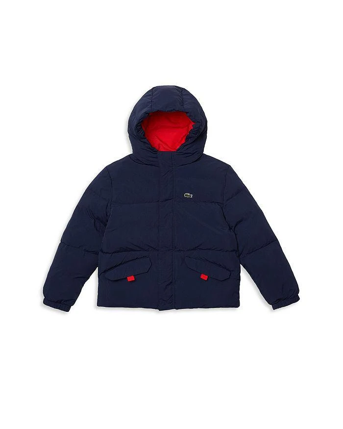 商品Lacoste|Boys' Winter Coat - Little Kid, Big Kid,价格¥1217,第1张图片