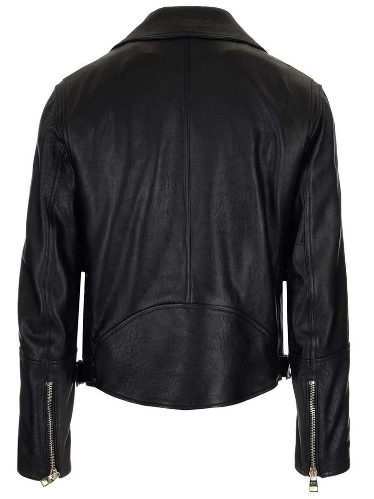 商品Alexander McQueen|Alexander McQueen Zip-Up Biker Jacket,价格¥10103,第2张图片详细描述