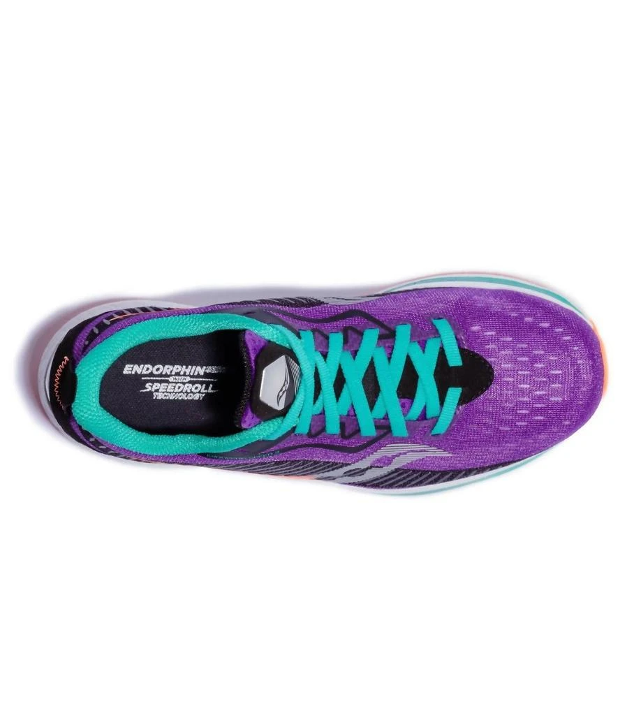 商品Saucony|Women's Endorphin Speed 2 Running Shoes - Medium Width In Concord/jade,价格¥973,第4张图片详细描述