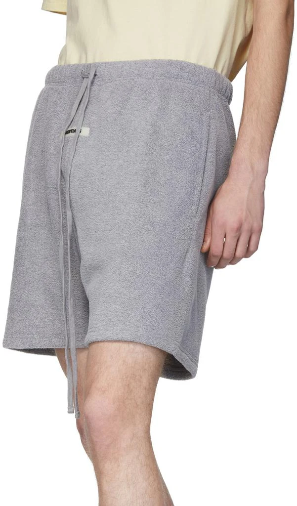 商品Essentials|Grey Polar Fleece Shorts 休闲裤,价格¥537,第4张图片详细描述