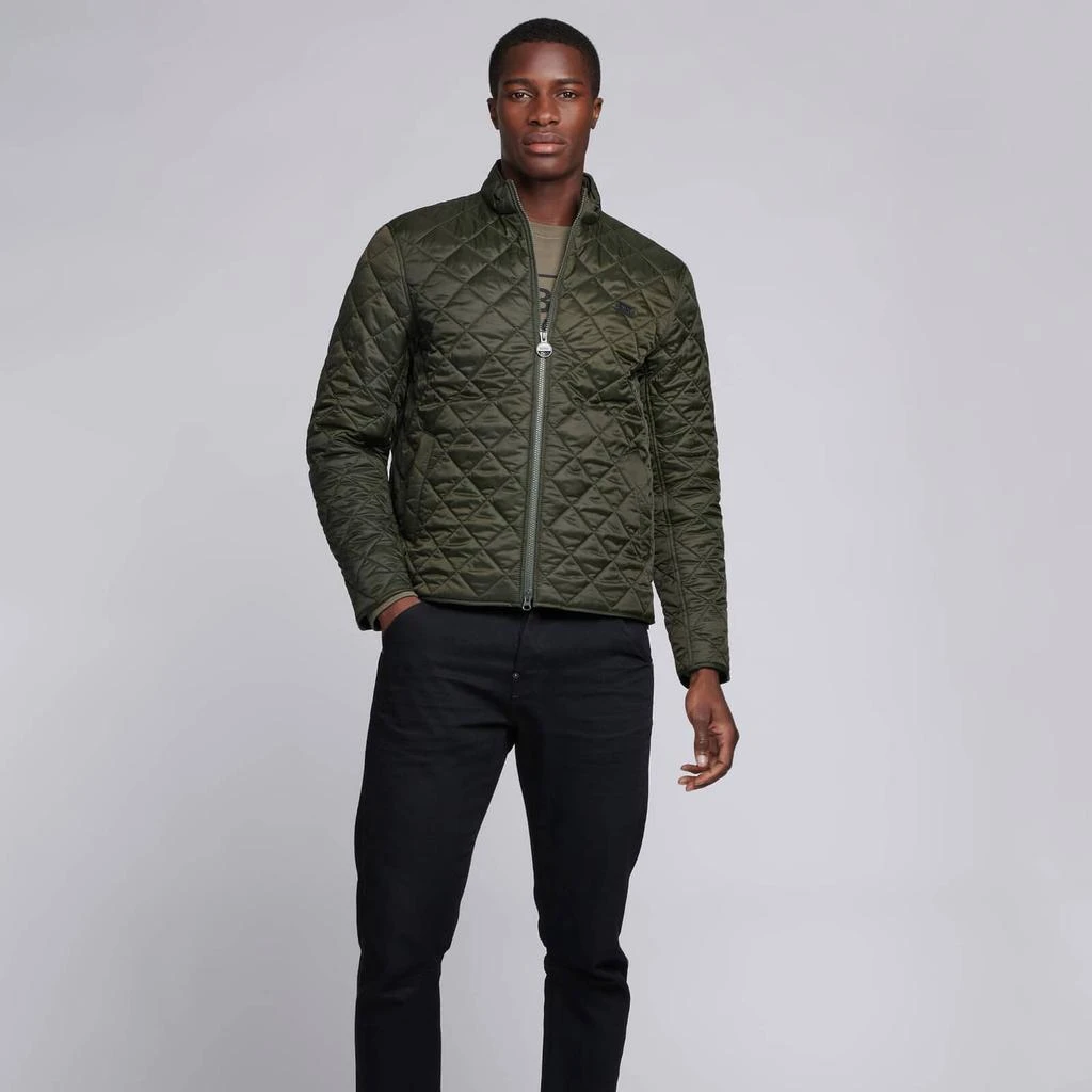 商品Barbour|Barbour International Men's Gear Quilt Jacket - Sage,价格¥745,第1张图片详细描述