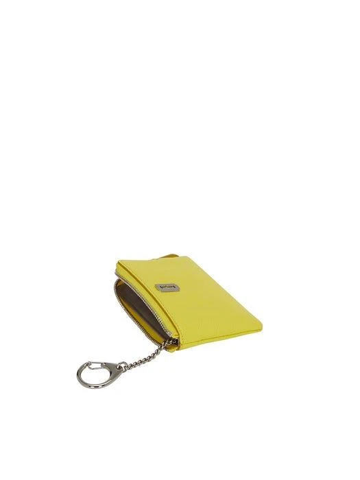 商品VUNQUE|Perfec Key Holder Pouch_Citrus Yellow,价格¥680,第4张图片详细描述