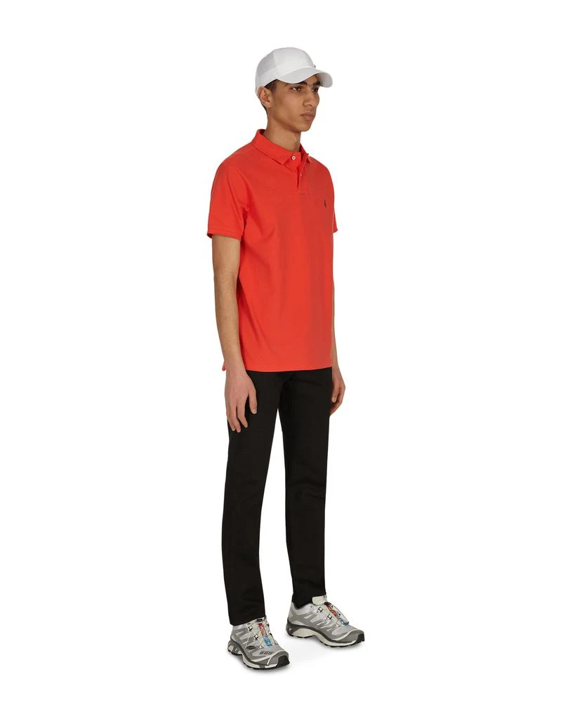 商品Ralph Lauren|Custom Slim Fit Polo Shirt Red,价格¥315,第4张图片详细描述