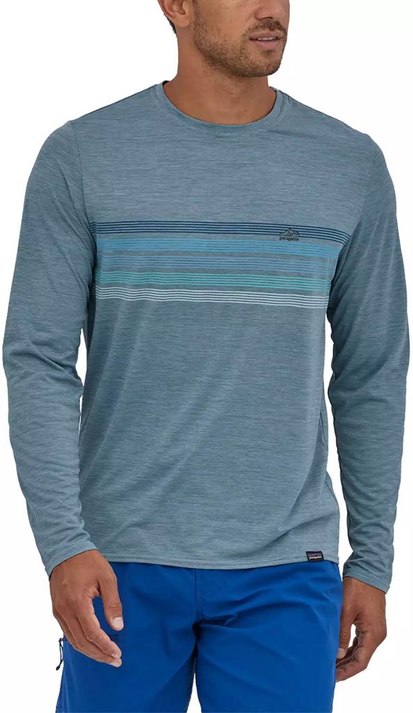 Patagonia | Patagonia Men's Capilene Cool Daily Graphic Long Sleeve Shirt 302.88元 商品图片